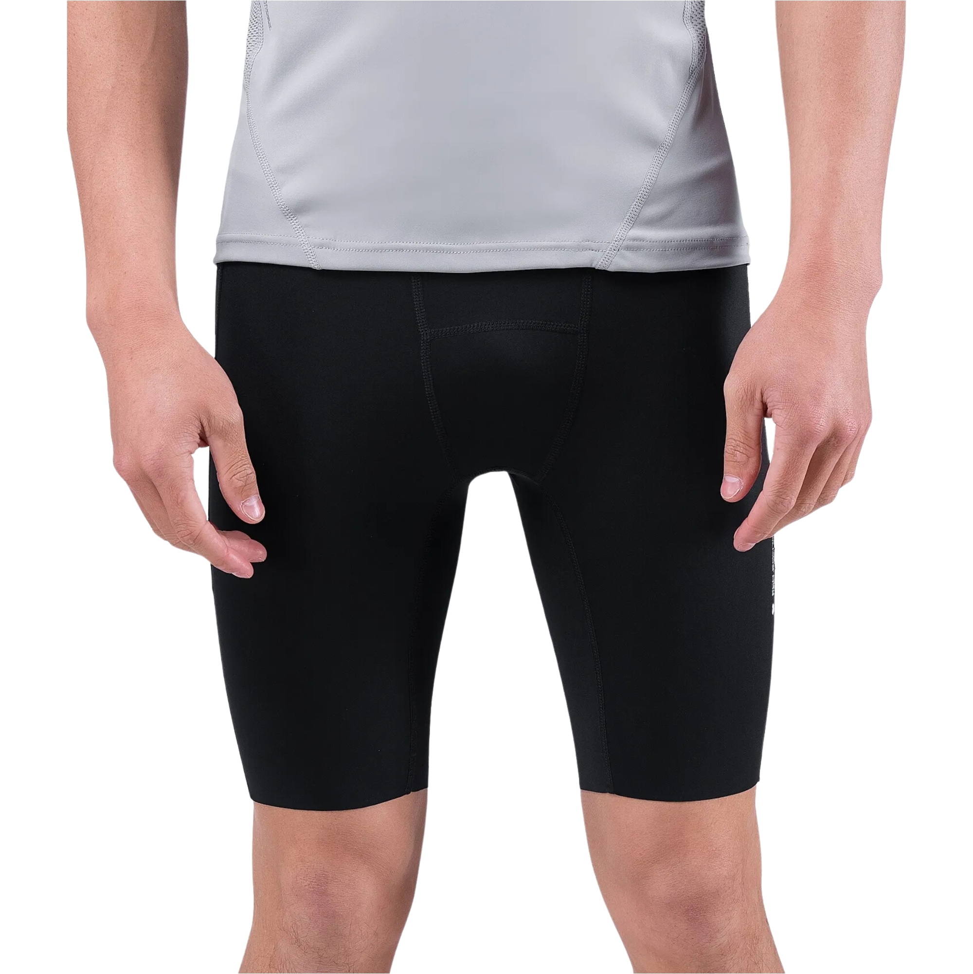 2026 Zhik Mens Eco Spandex UPF50+ Shorts SRT-0063-M-BLK - Black